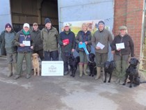 Novice Working Test at Thorganby on Sunday March 6 2022